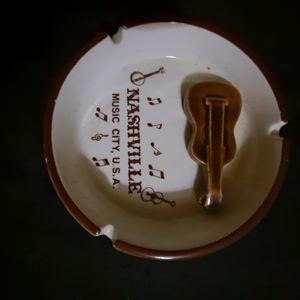 Vintage Ashtray Nashville Tenn Music City
